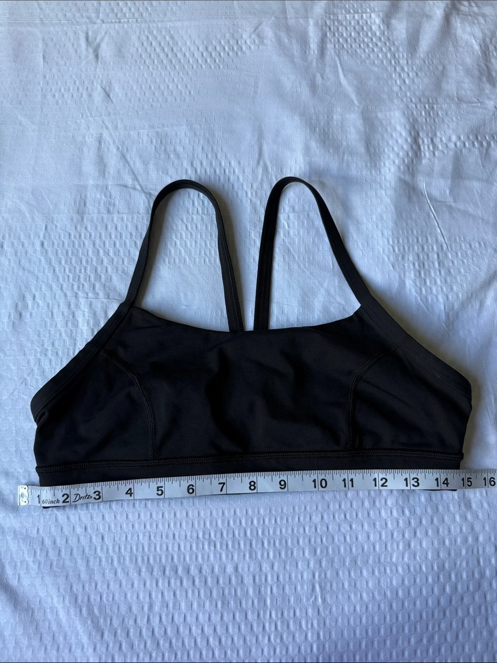 Lululemon Rise and Run Bra Black✨